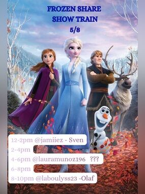 ❄️FROZEN TRAIN 5/8❄️